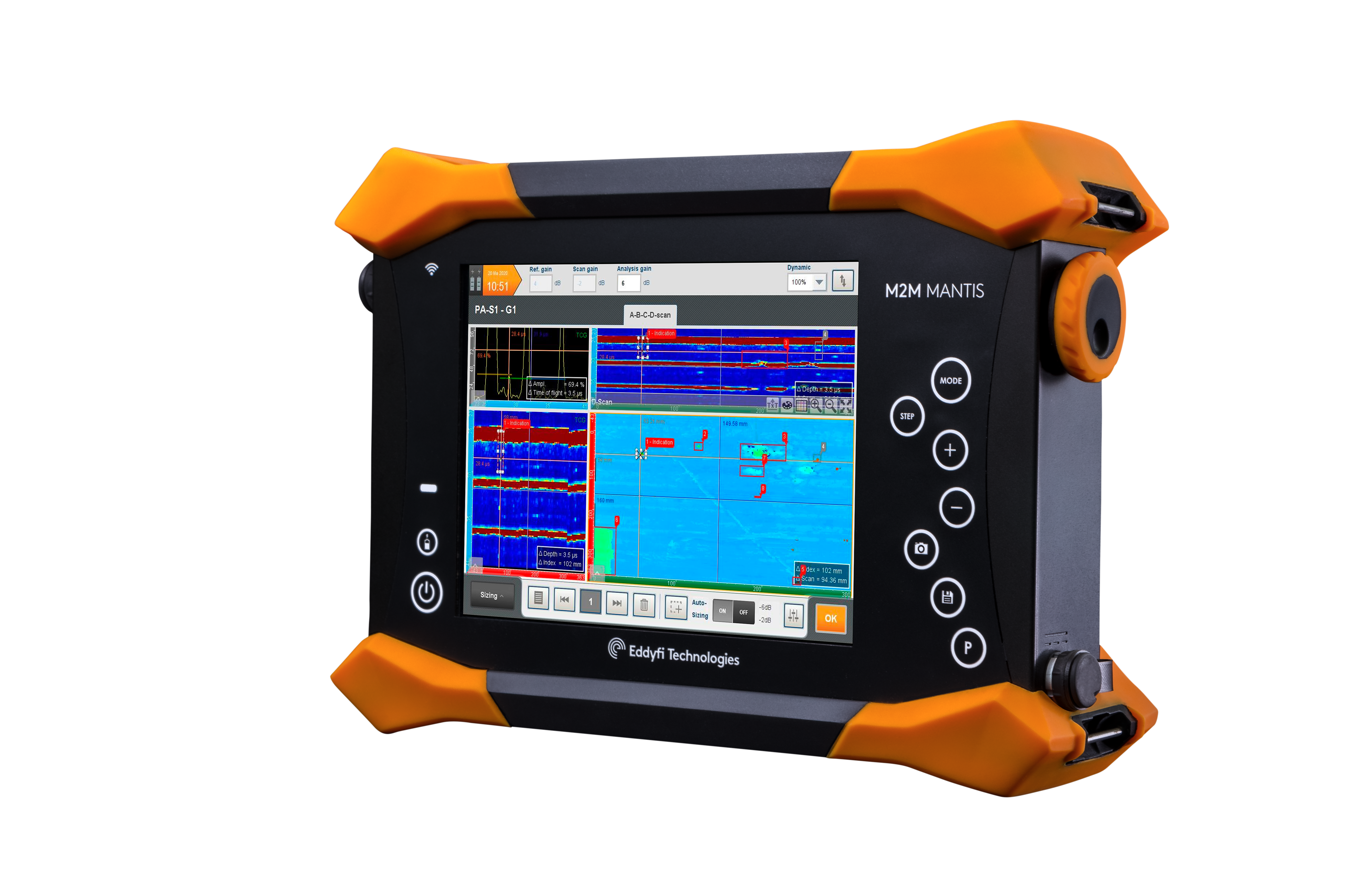 Дефектоскоп на фазированных решетках Mantis