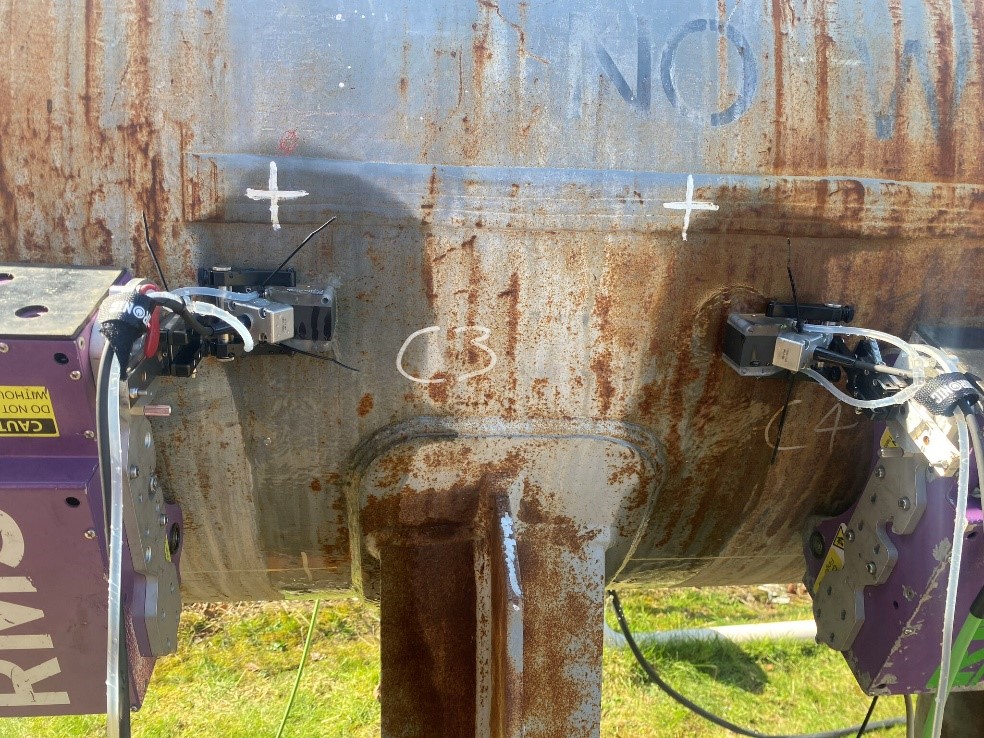 RMS PA сканер для контроля коррозии