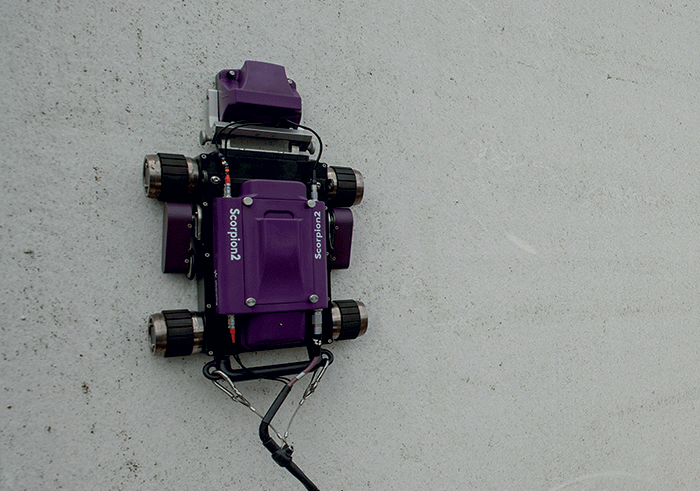 Гусеничный робот Scorpion 2 для УЗК