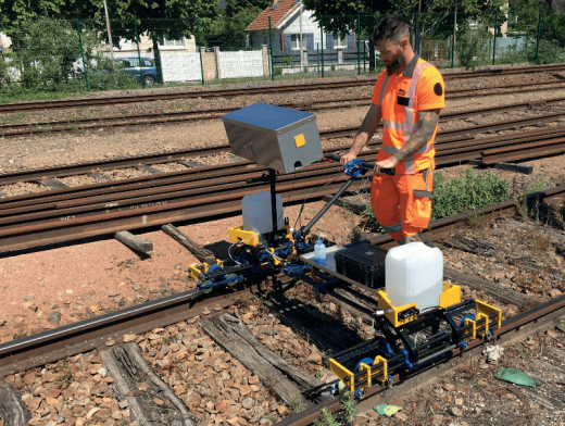 Устройство для контроля рельс EKORAIL4